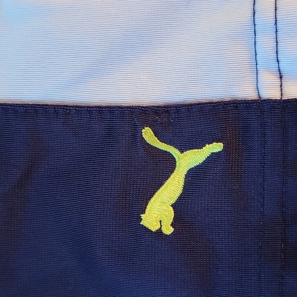 Puma navy/white joggers/sweatpants - Picture 3 of 3